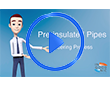 Pre-insulated pipe ordering process